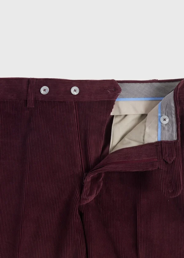 Soft Corduroy Dress Trouser