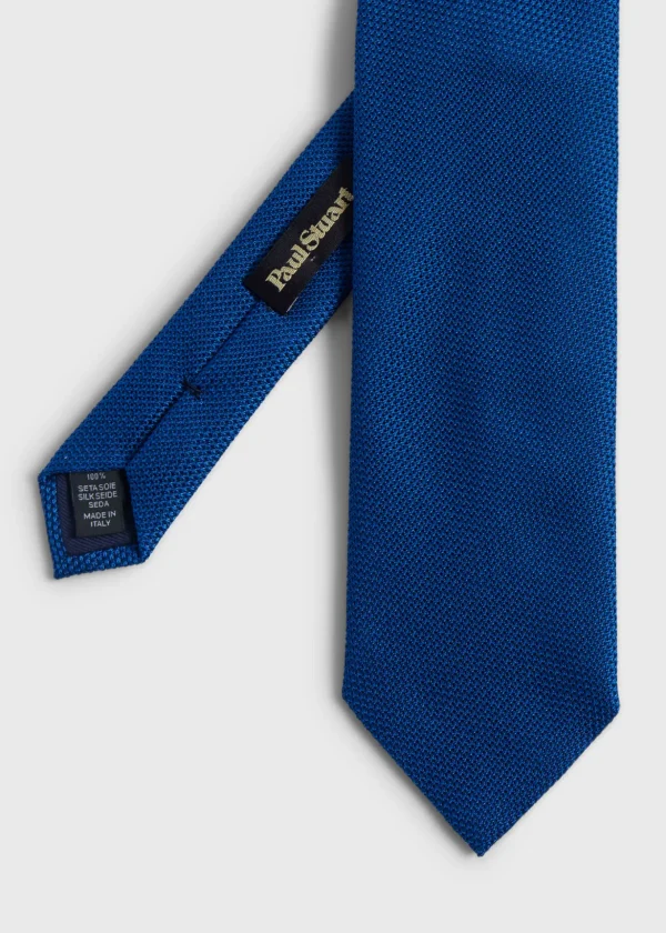 Solid Silk Garza Tie