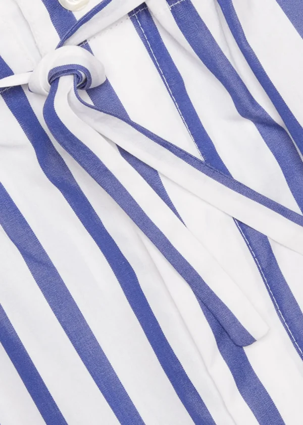 Stripe Cotton Pant