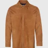 Suede Shirt Jacket