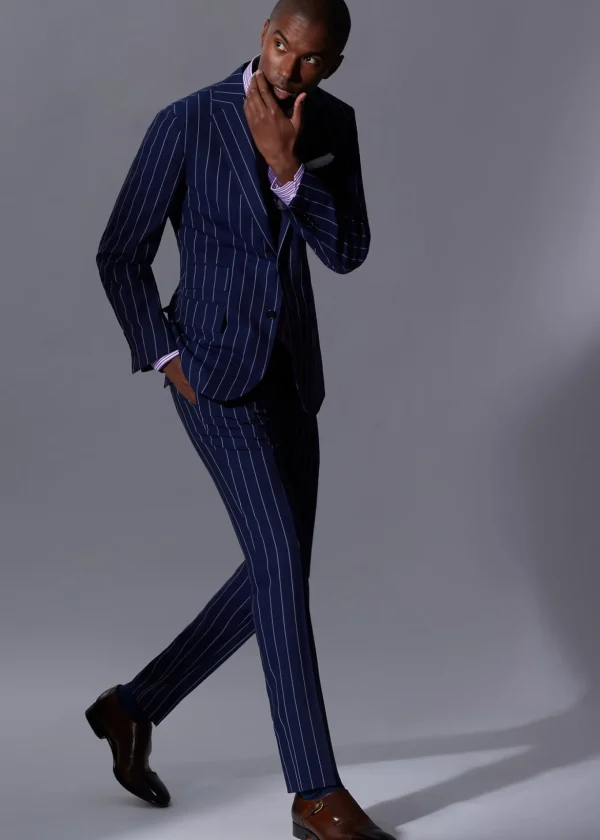 Super 130s Stripe Suit