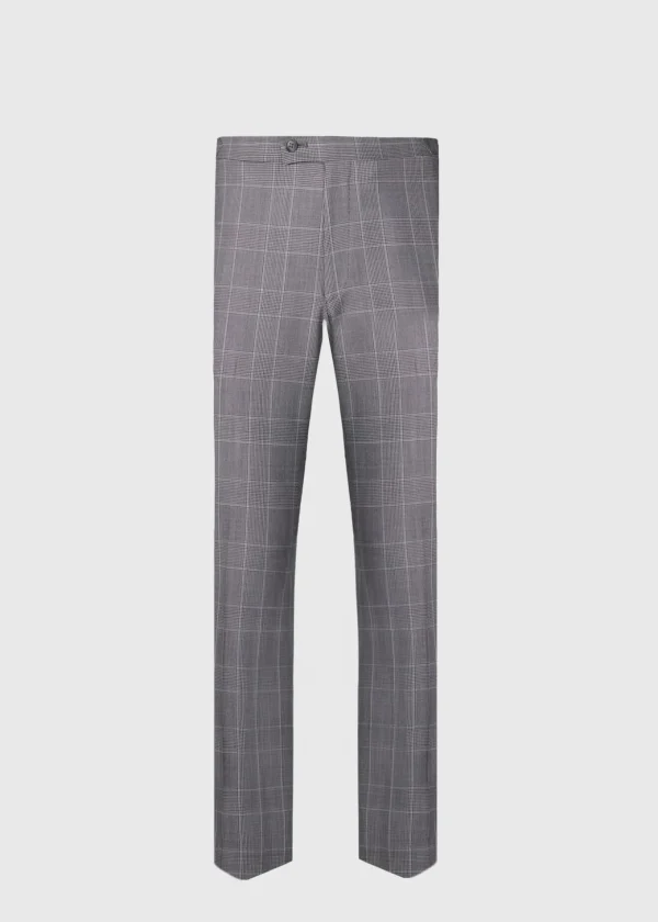 Super 120s Wool Plaid Suit