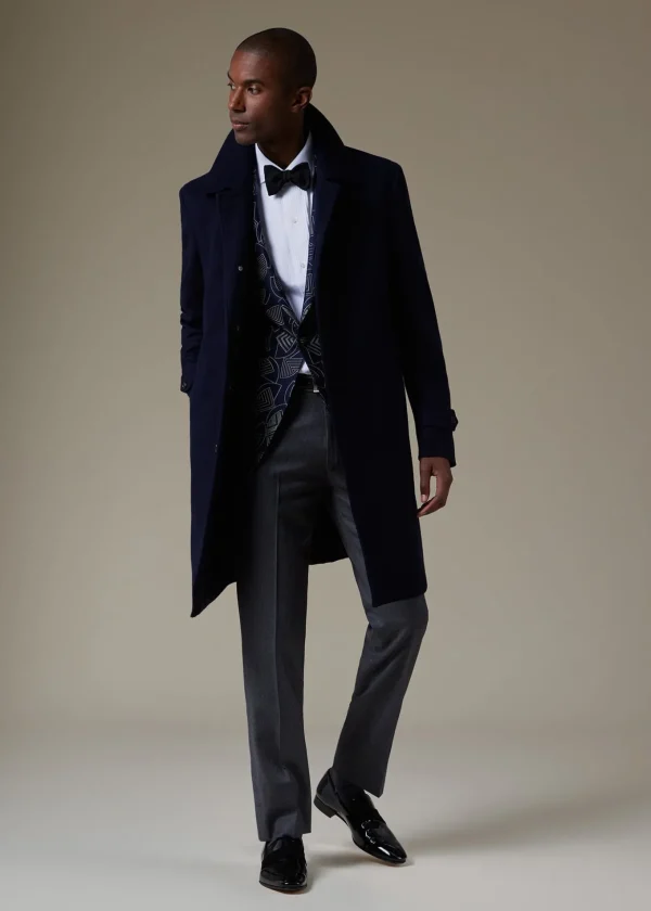 Super 180s Wool Raincoat