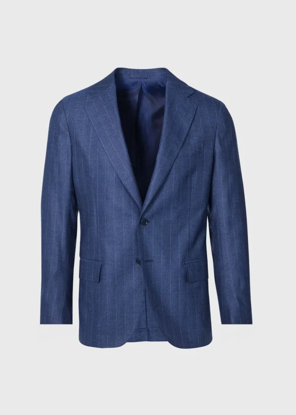Super 120s Wool Stripe Suit