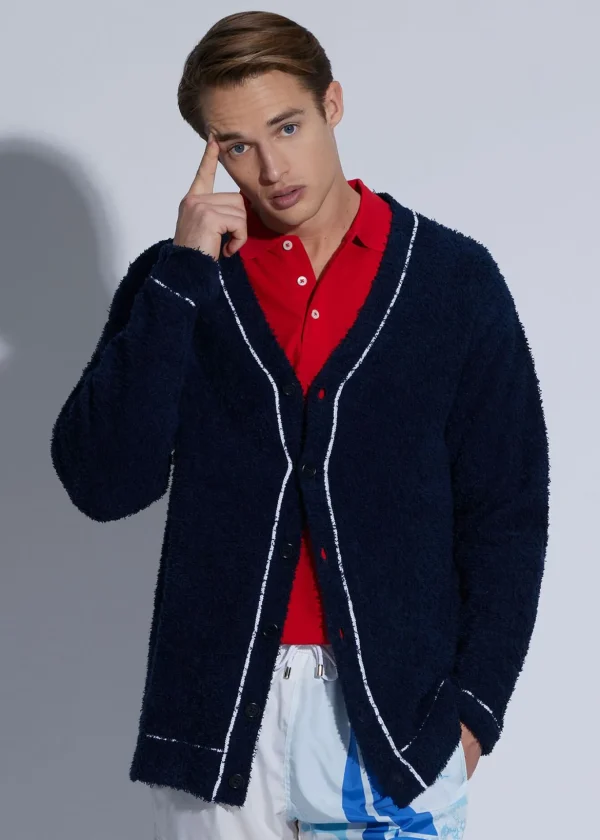 Terry Cloth Cardigan