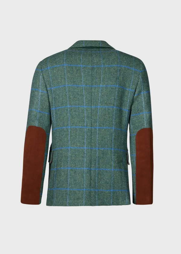 Tweed Jacket With Suede