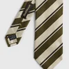 Two Color Repp Stripe Tie