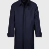 Water Repellent Wool Coat