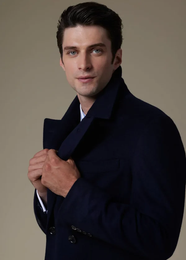 Water Repellent Wool Coat