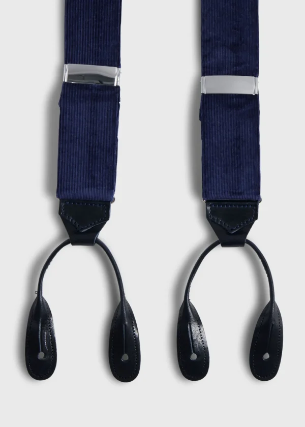 Wide Wale Corduroy Braces