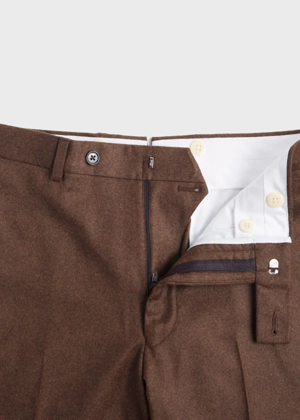 Wool & Cashmere Flannel Trouser