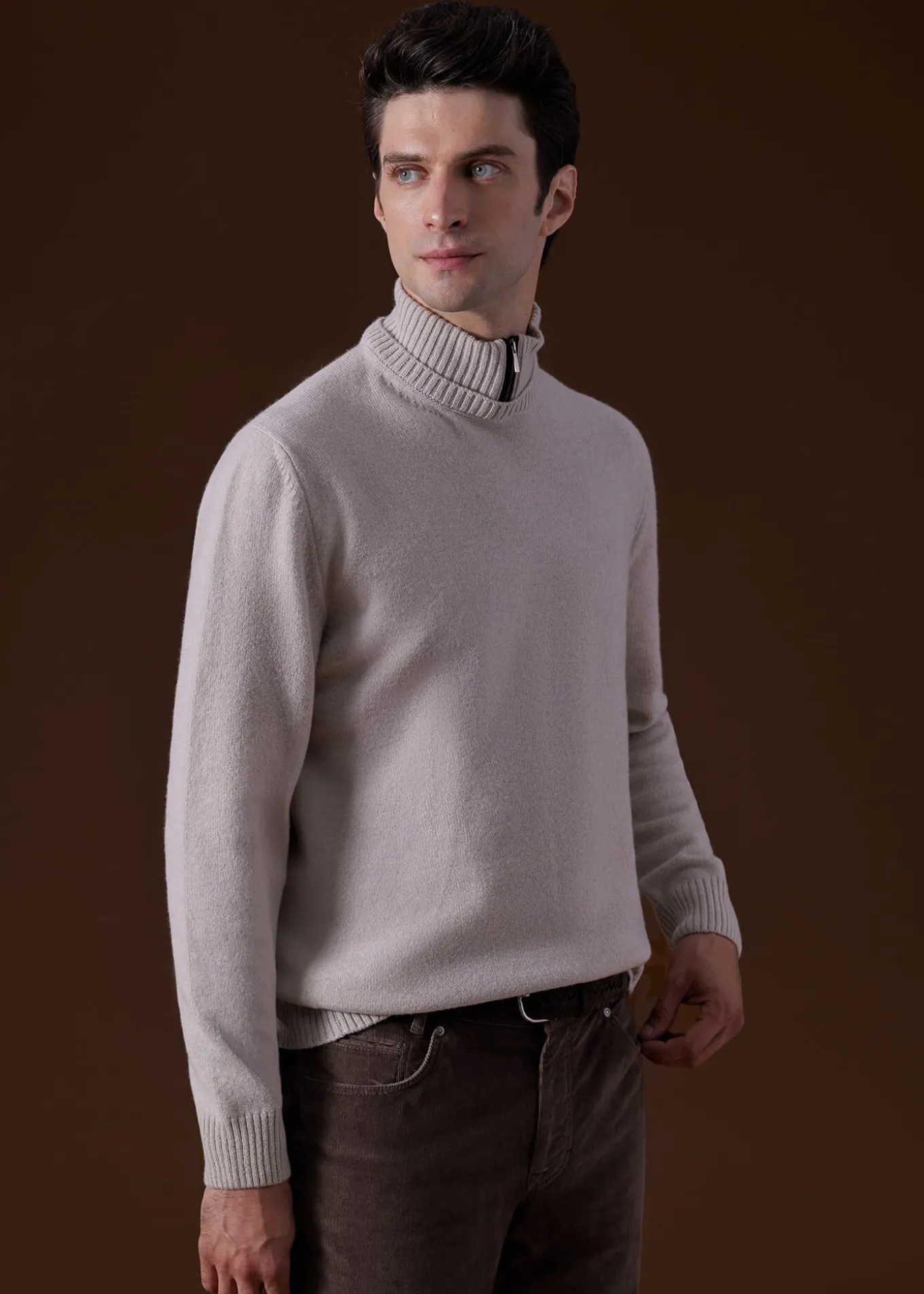 wool__cashmere_mock_neck__2.webp Wool & Cashmere Mock Neck Zip Sweater