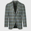 Wool & Cashmere Plaid Jacket