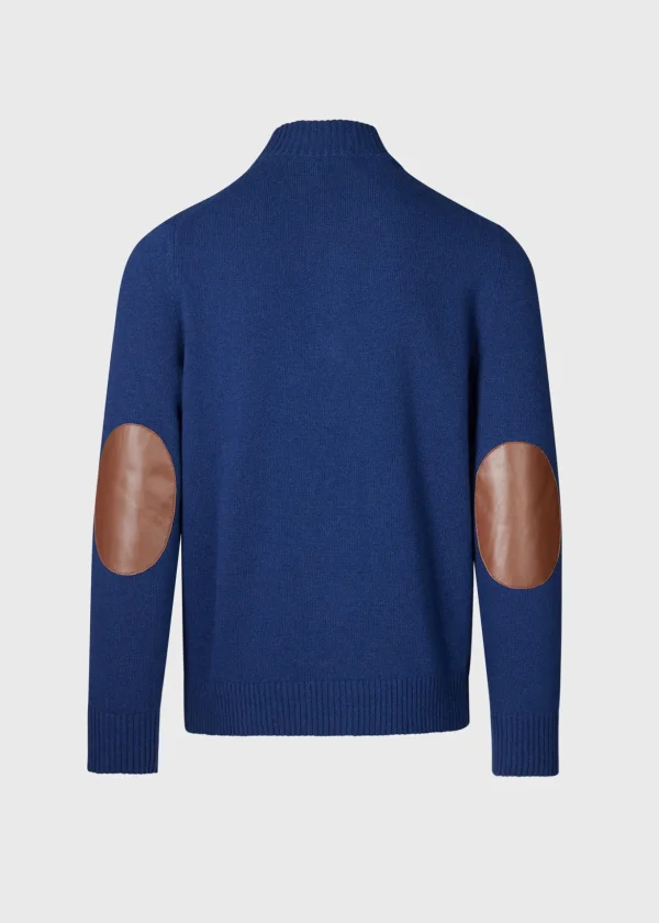 Wool & Cashmere Quarter Zip Pullover