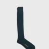 Wool & Cotton Shadow Stripe Sock