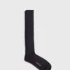 Wool & Cotton Shadow Stripe Sock