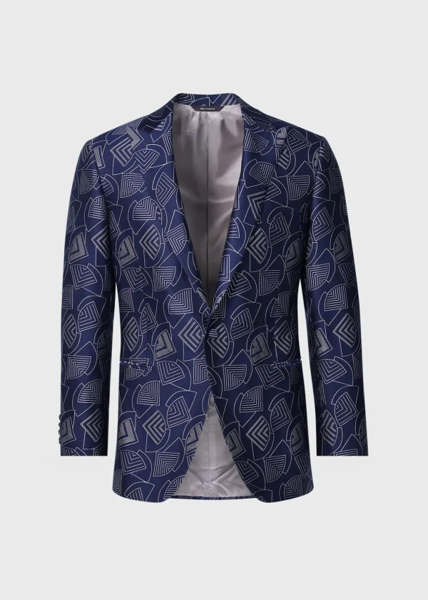 Wool & Silk Deco Dinner Jacket