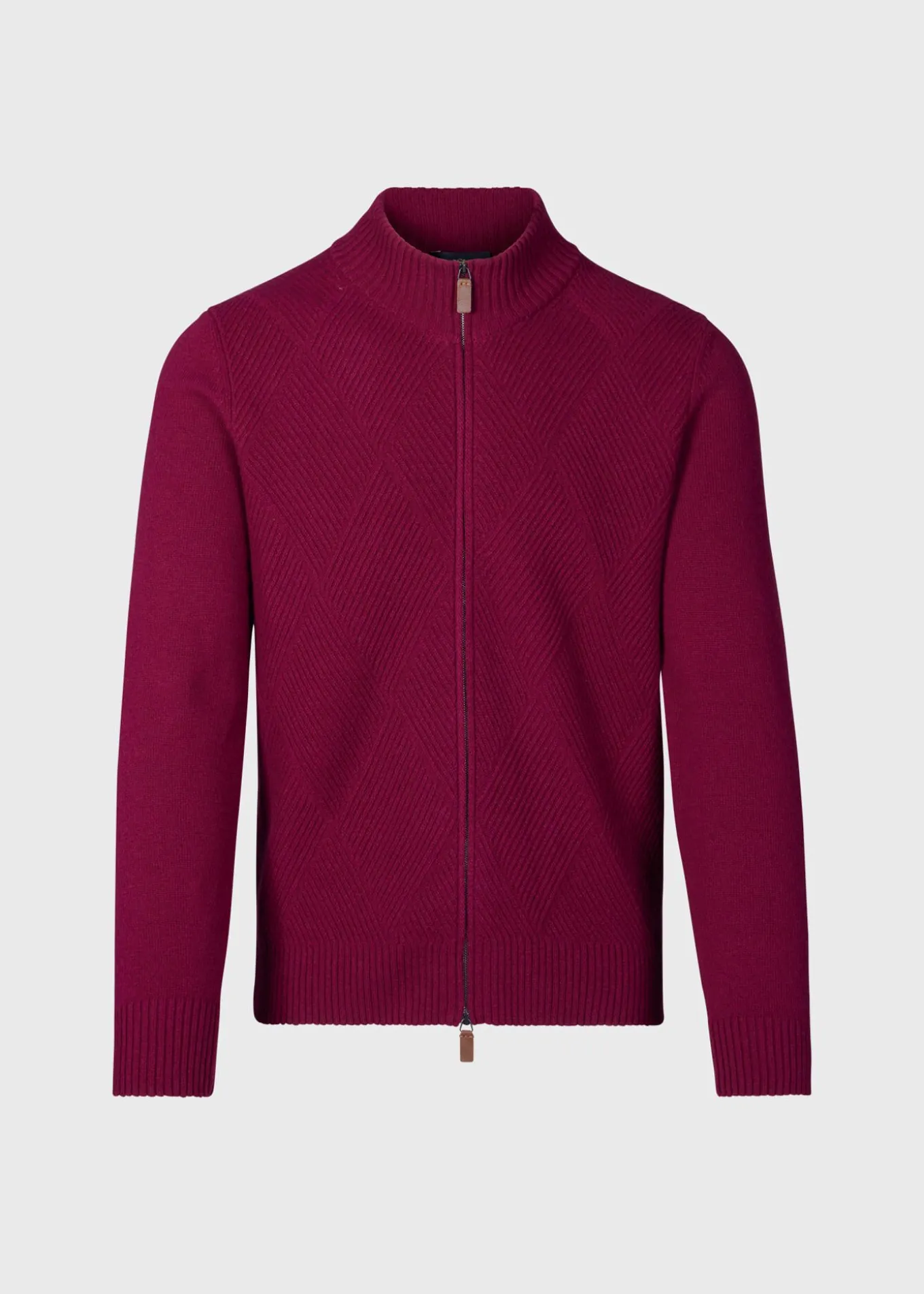 wool_and_cashmere_full_zi_0-1.webp Wool And Cashmere Full Zip Jacquard Cardigan