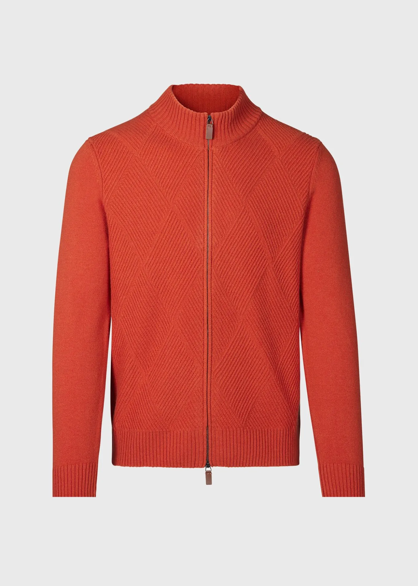 wool_and_cashmere_full_zi_0.webp Wool And Cashmere Full Zip Jacquard Cardigan