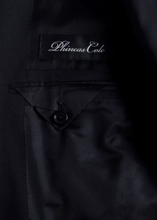 Wool Double Breasted Shawl Collar Tuxedo