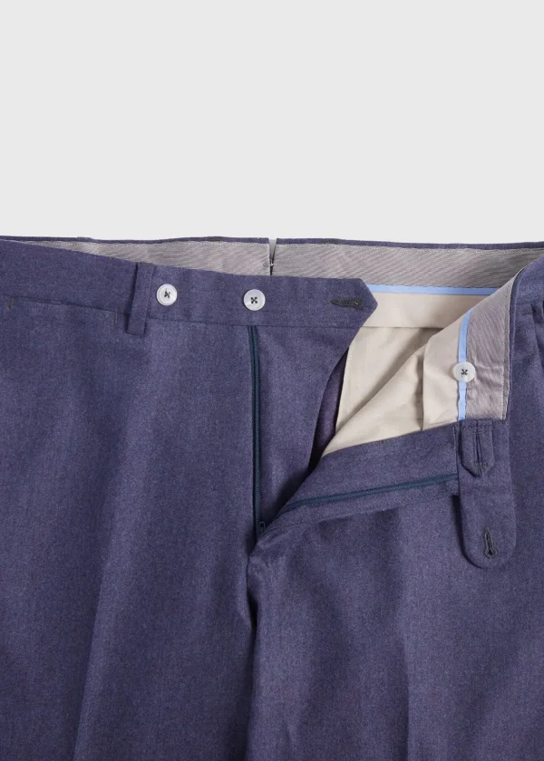 Wool Flannel Trousers