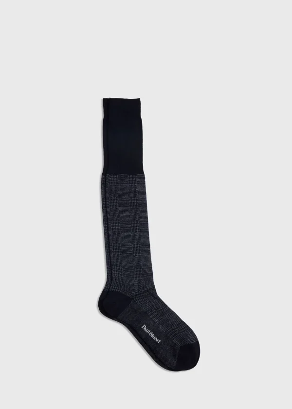 Wool Glen Plaid Sock