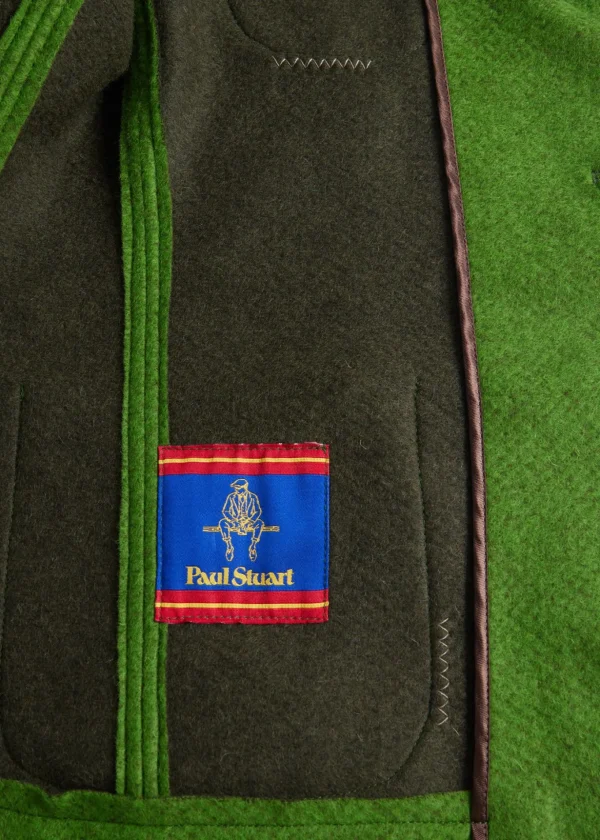 Wool Knit Raw Edge Jacket