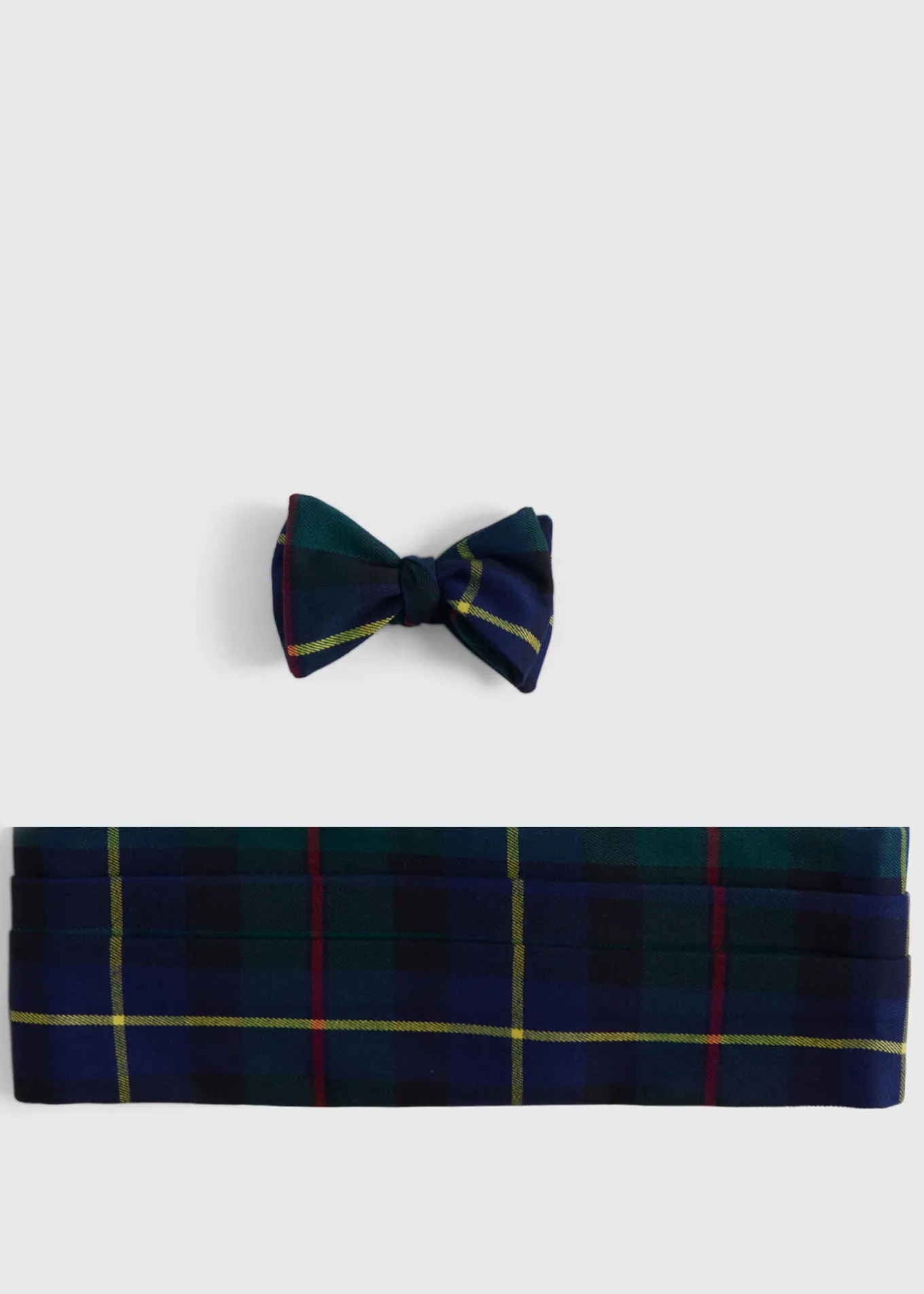 wool_plaid_bow_tie_and_cu_0.webp Wool Plaid Bow Tie And Cummerbund Set