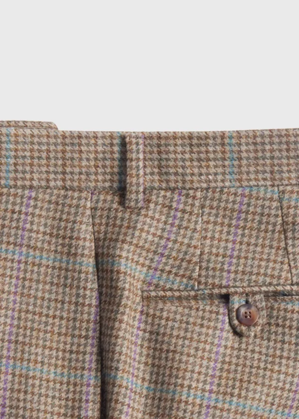 Wool Plaid James Trouser