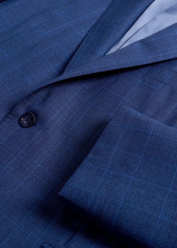 Wool Plaid Suit