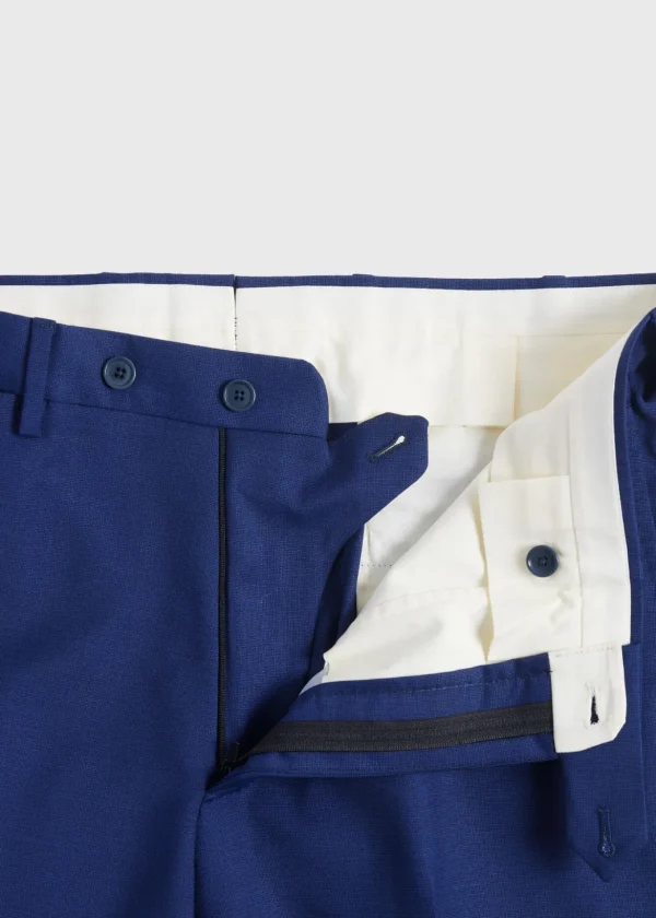 Wool Tick Weave Suit