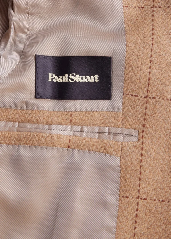 Wool Windowpane Jacket