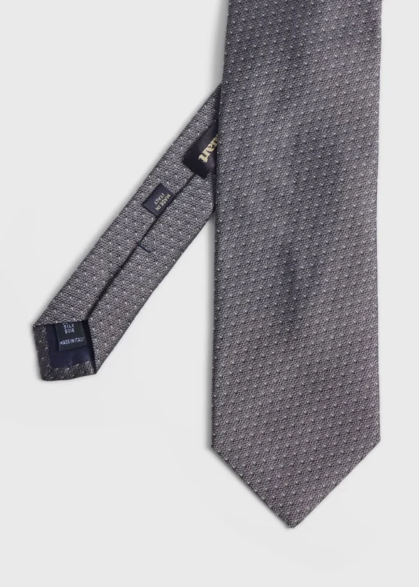Woven Silk Micro Pattern Tie