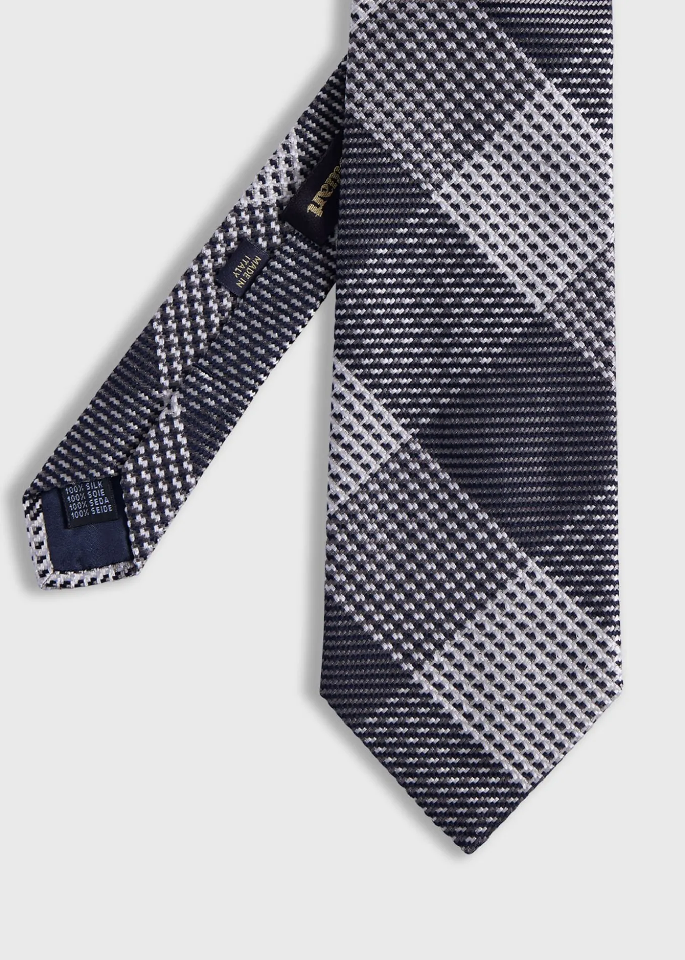 woven_silk_patchwork_plai_0-1.webp Woven Silk Patchwork Plaid Tie