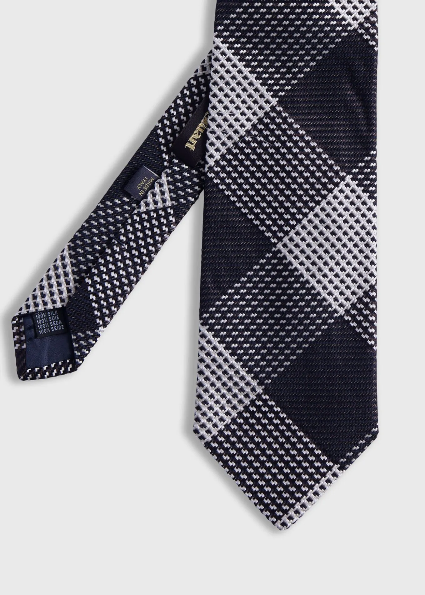 woven_silk_patchwork_plai_0-2.webp Woven Silk Patchwork Plaid Tie