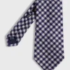 Woven Silk Small Check Tie