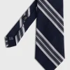 Woven Silk Stripe Tie