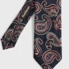 Woven Silk Tossed Pine Tie