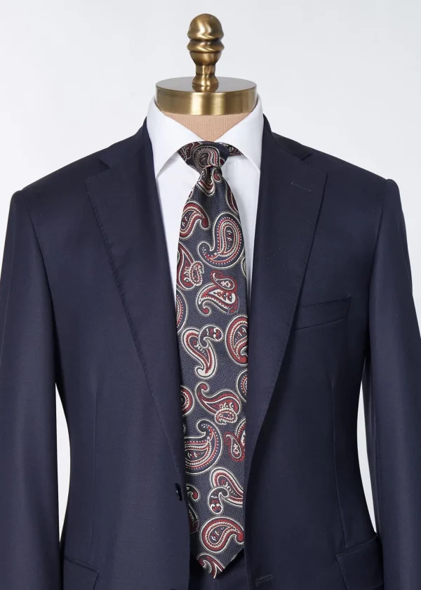 Woven Silk Tossed Pine Tie